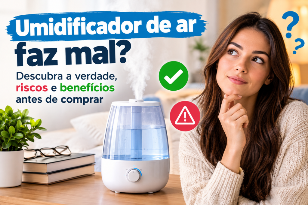 umidificador de ar faz mal