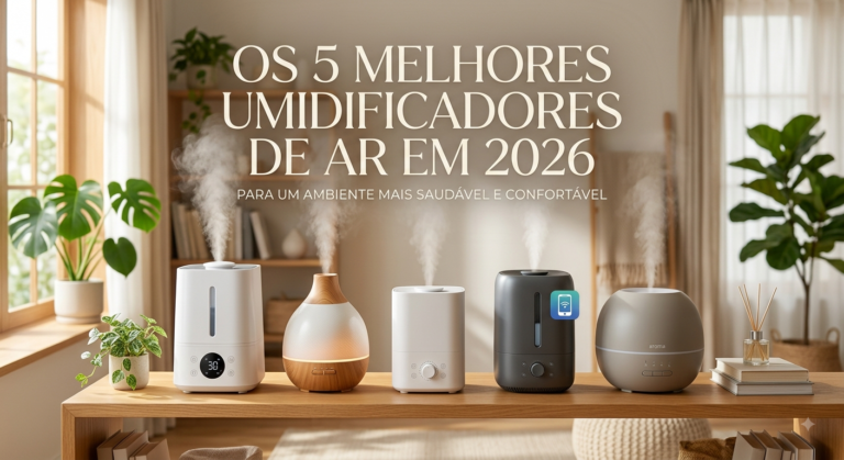 Os 5 Melhores Umidificadores de Ar de 2026: Guia Completo e Análise